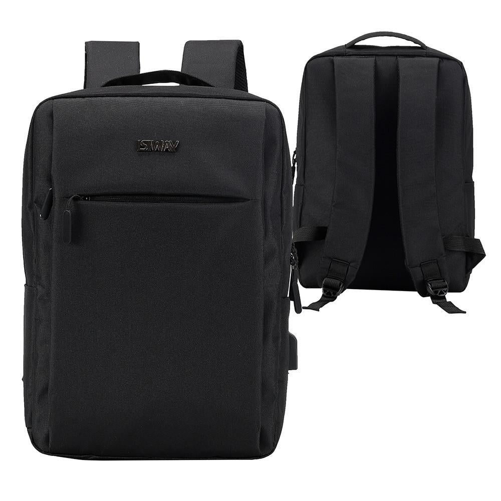 Mochila Office Isiway Para Notebook Com Amplo Espaço Interno Isibrás