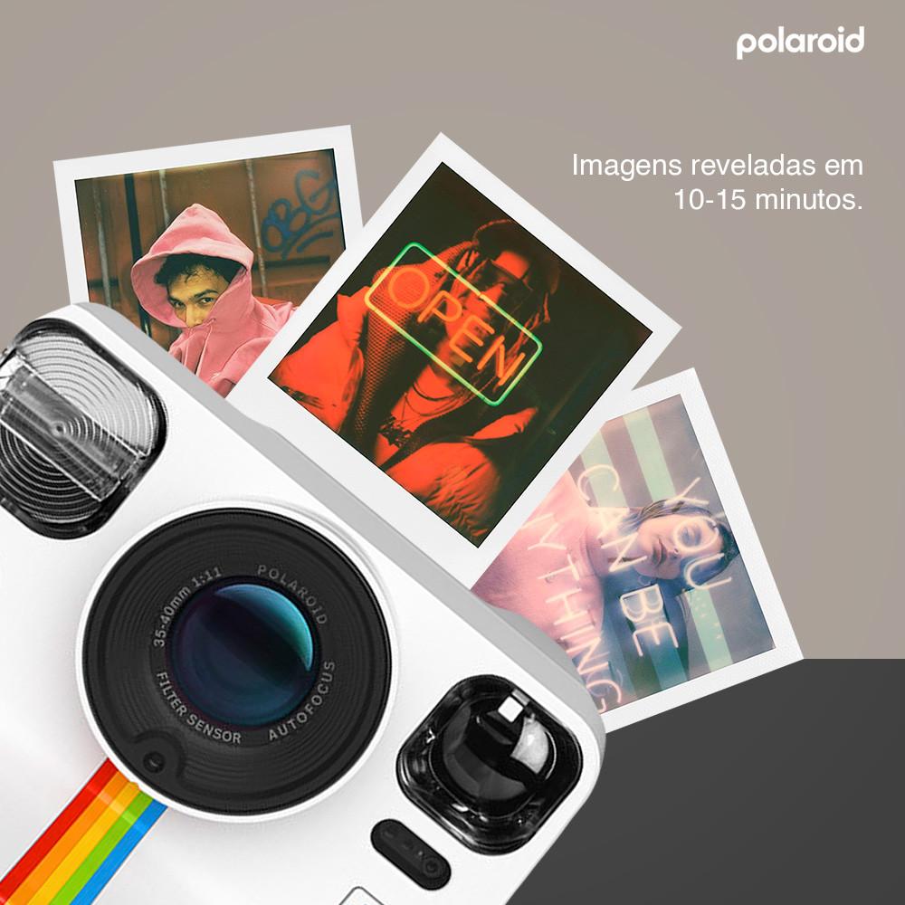 Câmera Instantânea Polaroid Now+ 2ª Geração Bluetooth Sustentável Com 5 Filtros De Lente