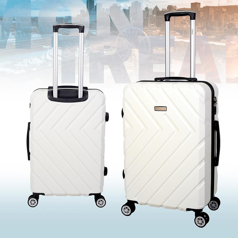 Mala ABS Montreal P Bordo 10kg Rodas 360º Resistente Isibrás