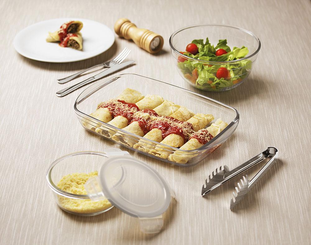 Assadeira Retangular Cheff 4,5L Brinox 4,5L 40X26X7cm