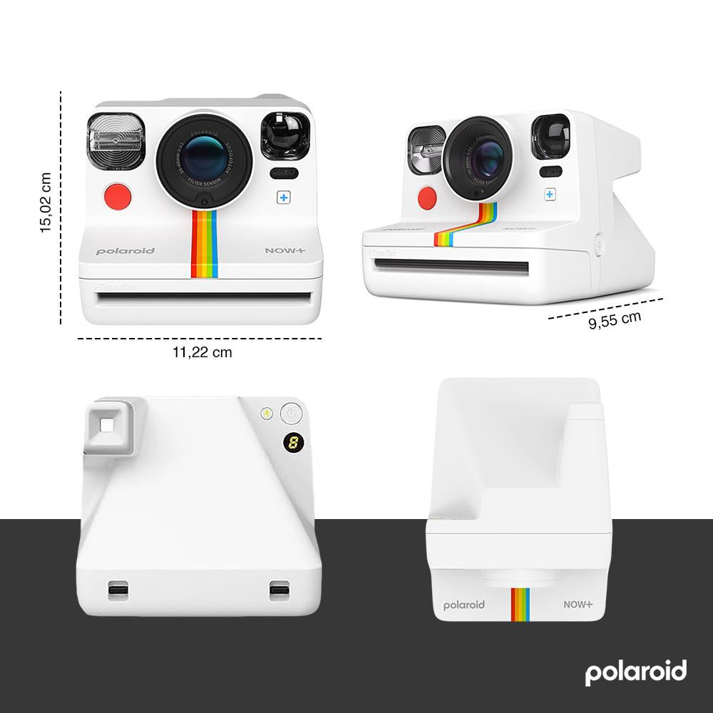 Câmera Instantânea Polaroid Now+ 2ª Geração Bluetooth Sustentável Com 5 Filtros De Lente