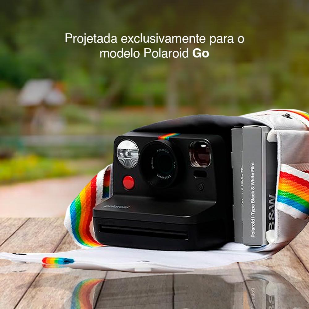 Bolsa Para Câmeras Polaroid Modelo Go Com Exibição Lateral E Estilo
