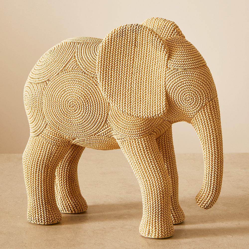 Escultura elefante em poliresina