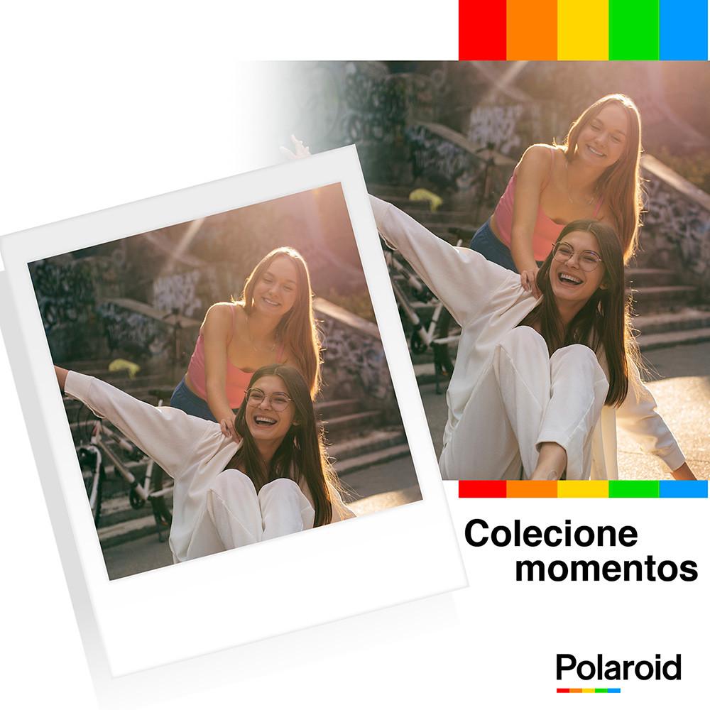 Pacote Filme Polaroid Go Color Moldura Branca Com 48 Fotos