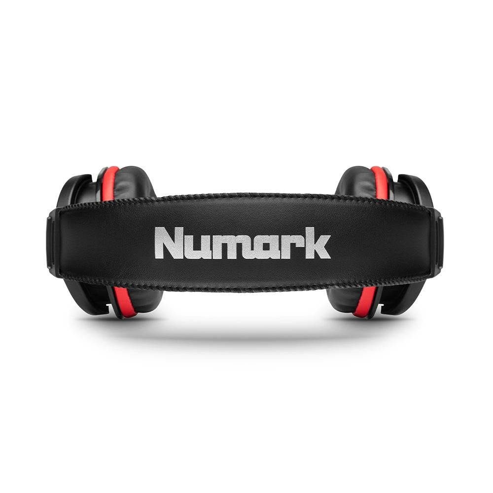 Headphone para DJ Numark HF175 com almofadas confortáveis para mixagem e cabo de 3m