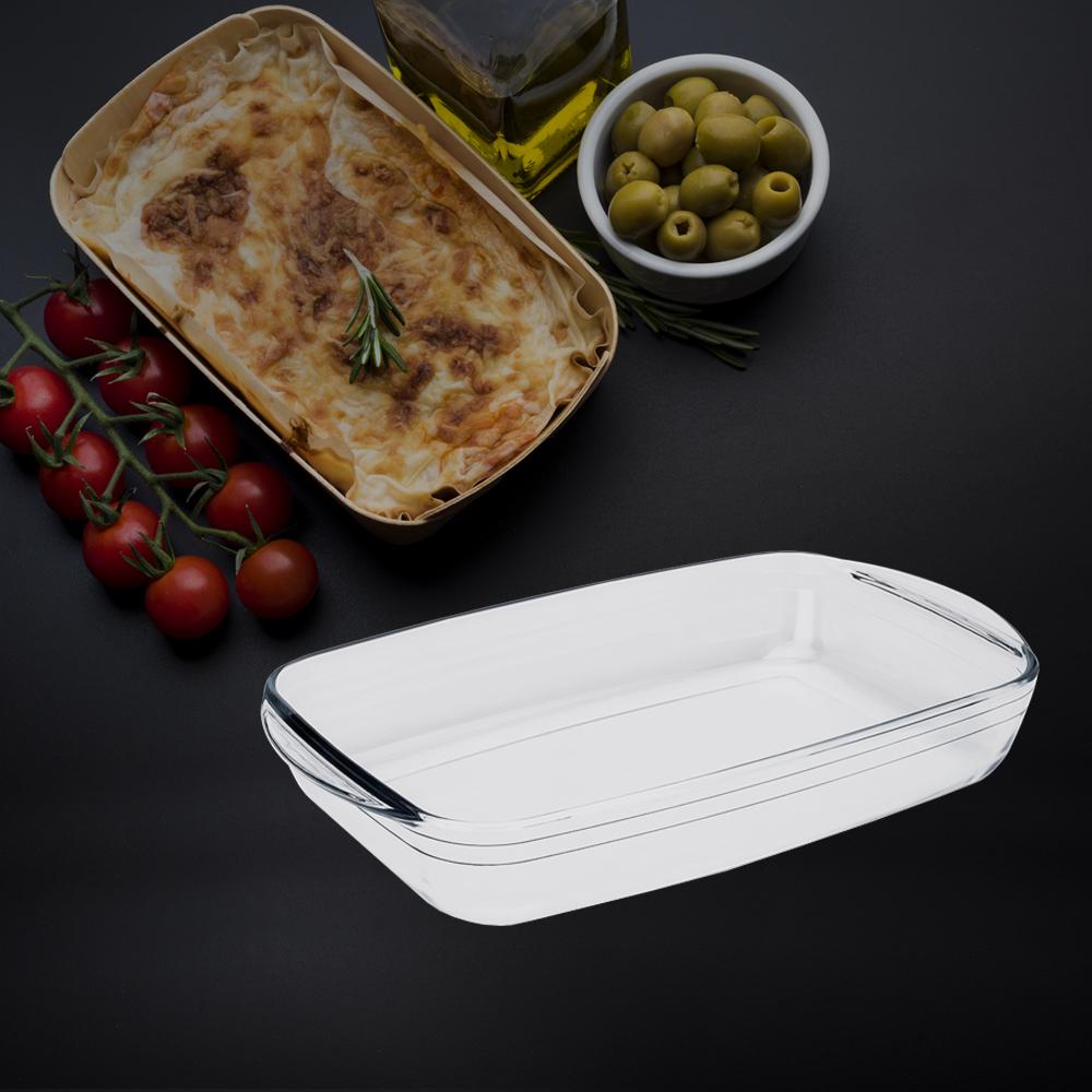 Assadeira Retangular Cheff 4,5L Brinox 4,5L 40X26X7cm
