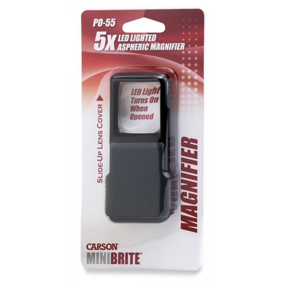 Kit Lupas MicroMag Ampliação 11 Vezes E Mini Brite Ampliação 5 Vezes