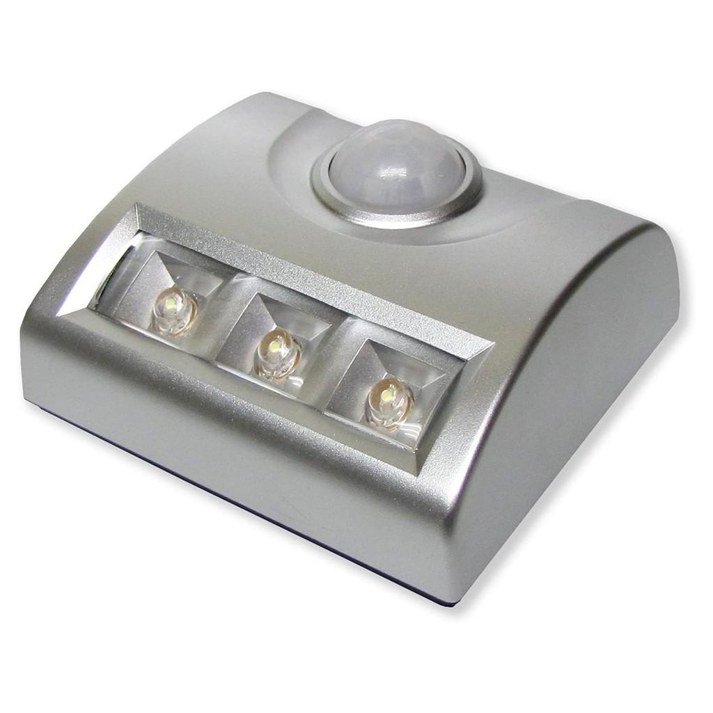 Luminária Com 3 Leds E Sensor De Movimento A Pilha Carson