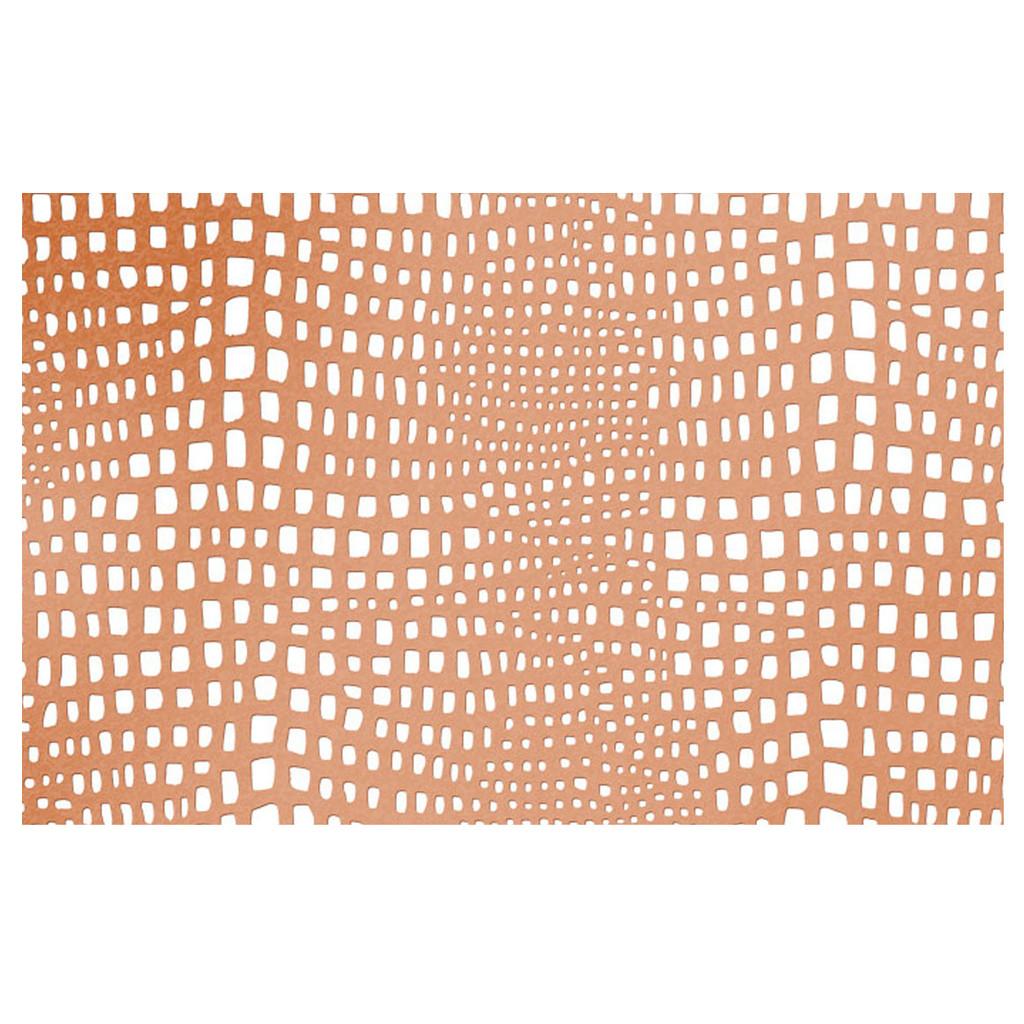 Lugar Americano em PVC rose gold 45x30cm