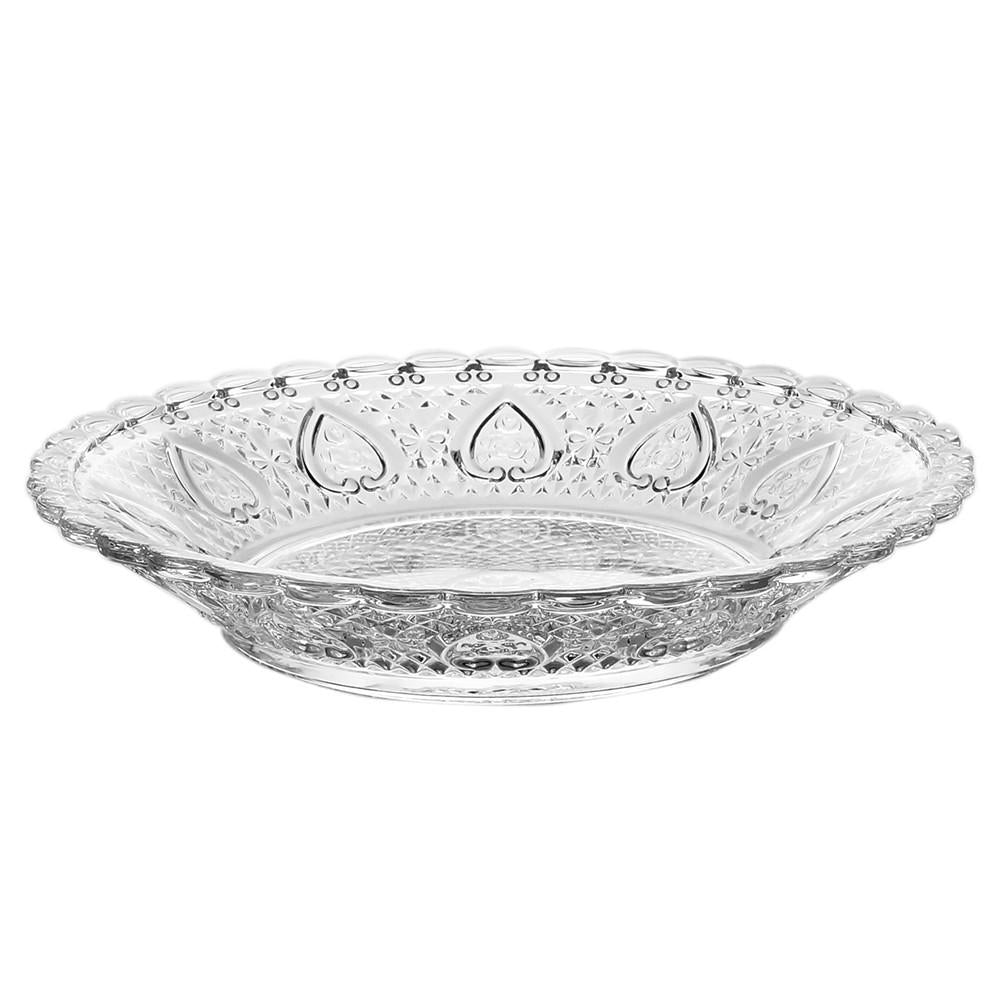 Centro de mesa de vidro king 30cm