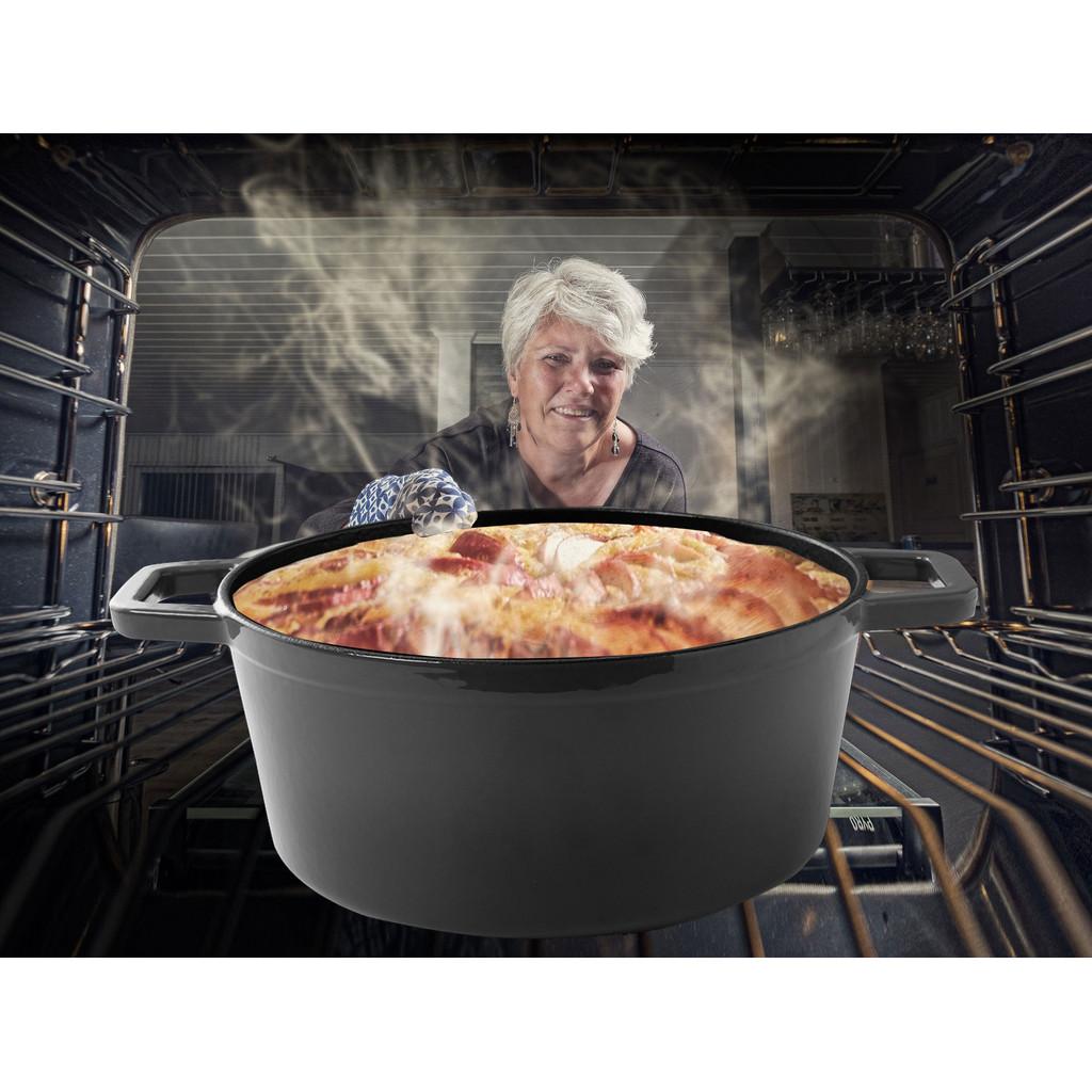 Caçarola 24Cm 3,6L Sauté Cinza - Haus Concept 24 x 10,6 cm