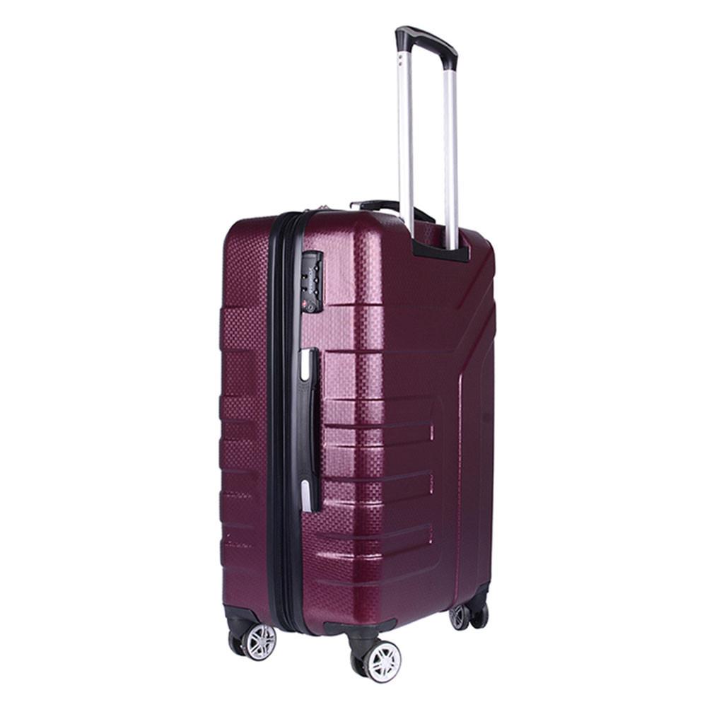 Mala viagem Primicia Livorno ABS Rodas duplas 360° Pequena - Vinho