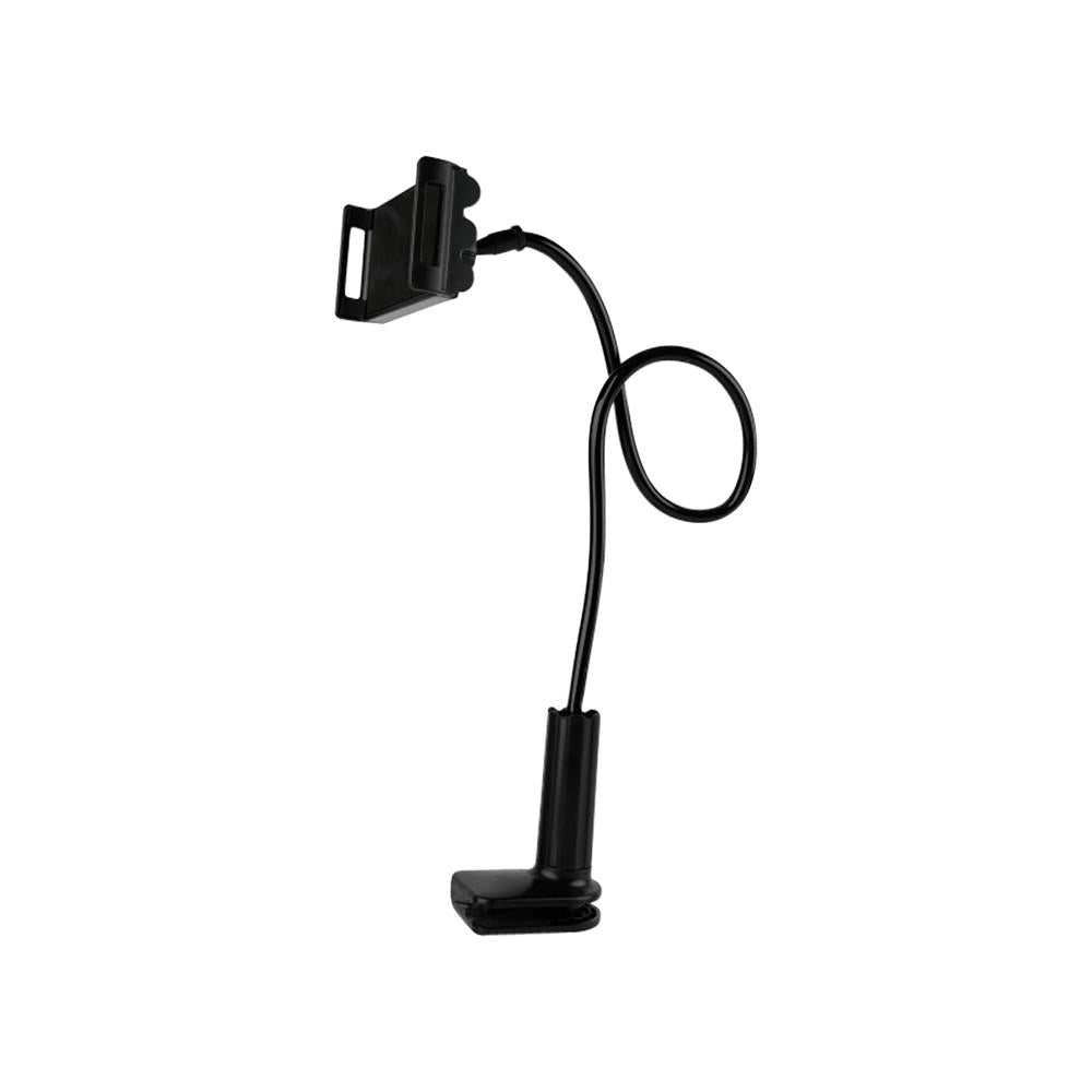 Suporte p/ Smartphone e Tablet Vivitar c/ rotação 360° e haste flexível p/ fixação em mesa