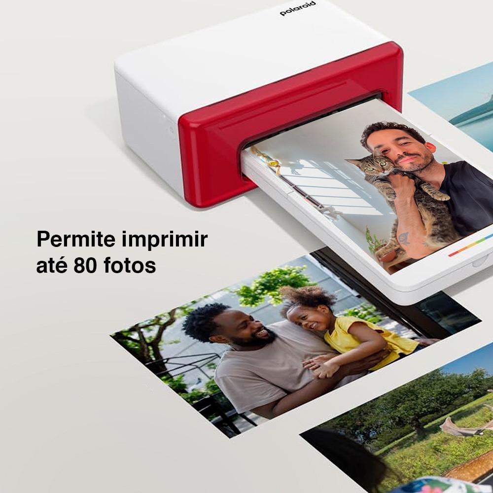 Folhas Para Impressões Polaroid Hi-Print 4x6 80 Folhas Cores Vibrantes