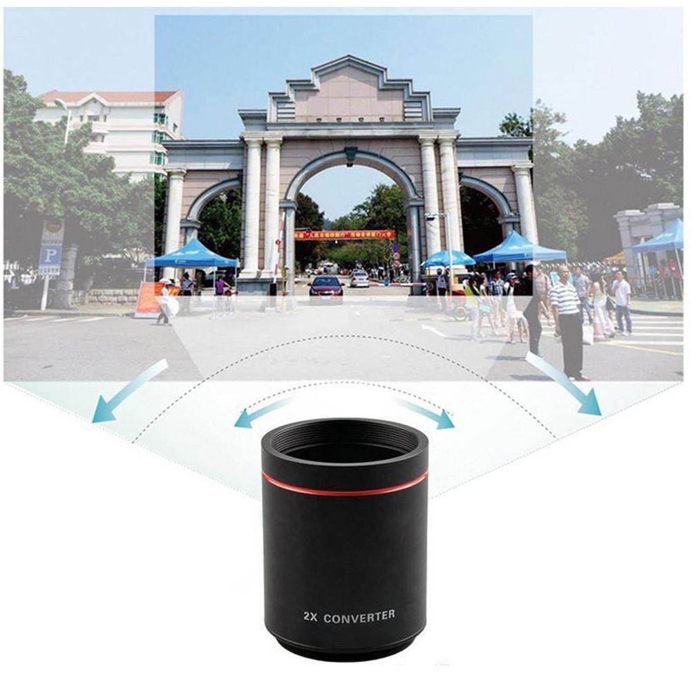 Teleconversor Profissional com ampliação de 2 x para DSLR