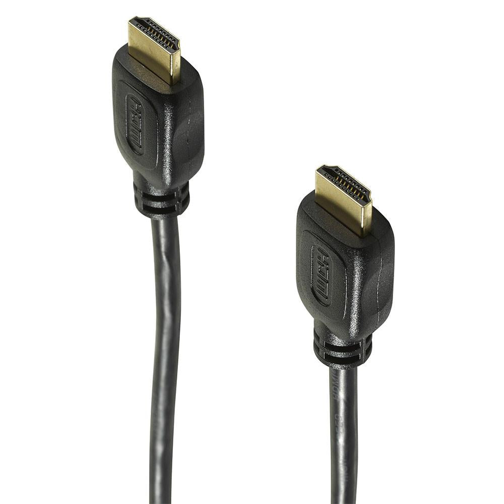 Cabo HDMI FULL HD de alta velocidade com Ethernet e extensão de 1,5 m