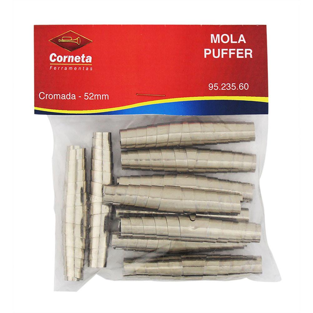 Mola Puffer Cromada 52 mm
