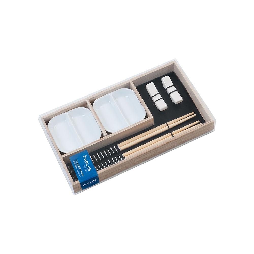 Conjunto de hashi para 2 pessoas Nankin 6 peças