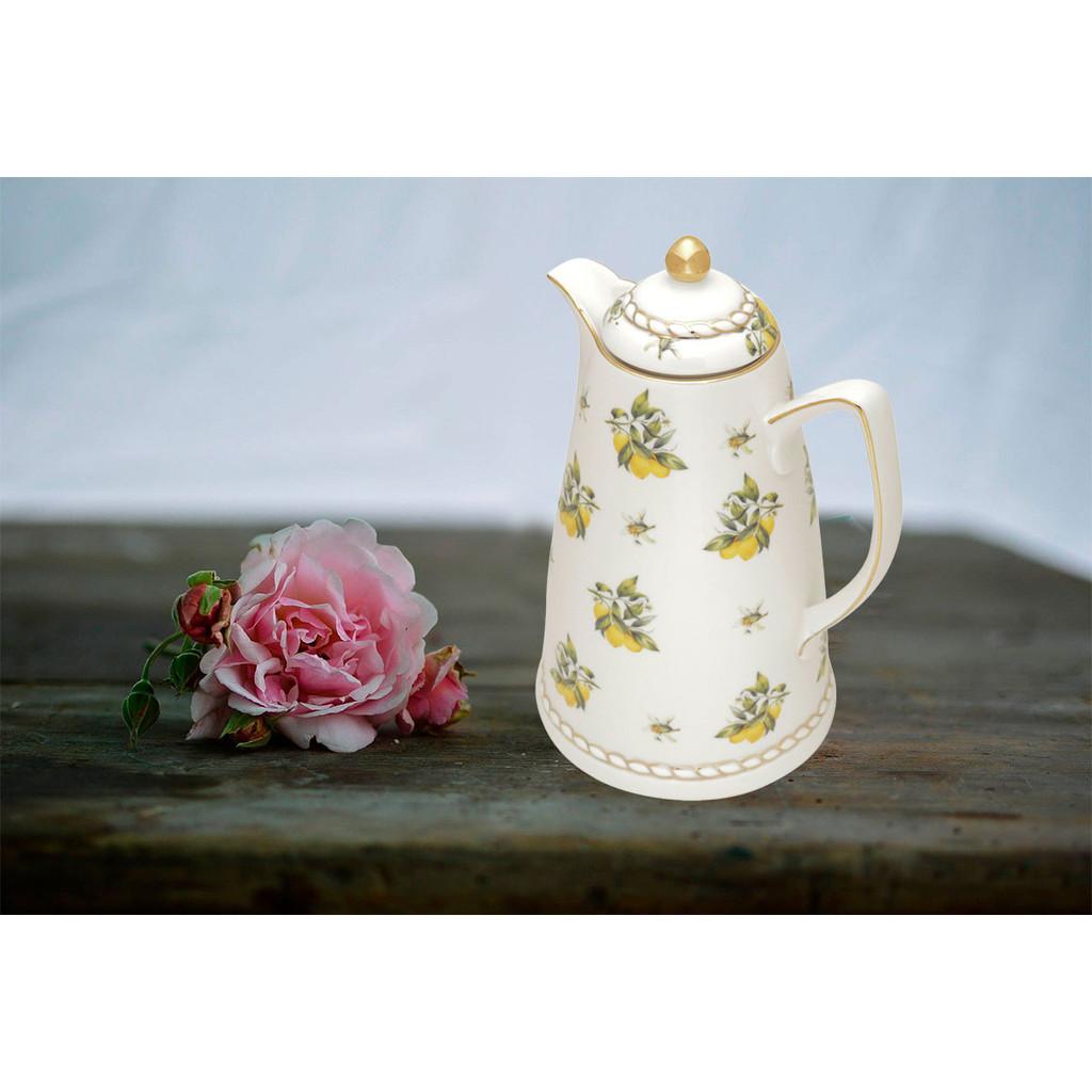 Garrafa Térmica em porcelana Lemon 28cm 900ml