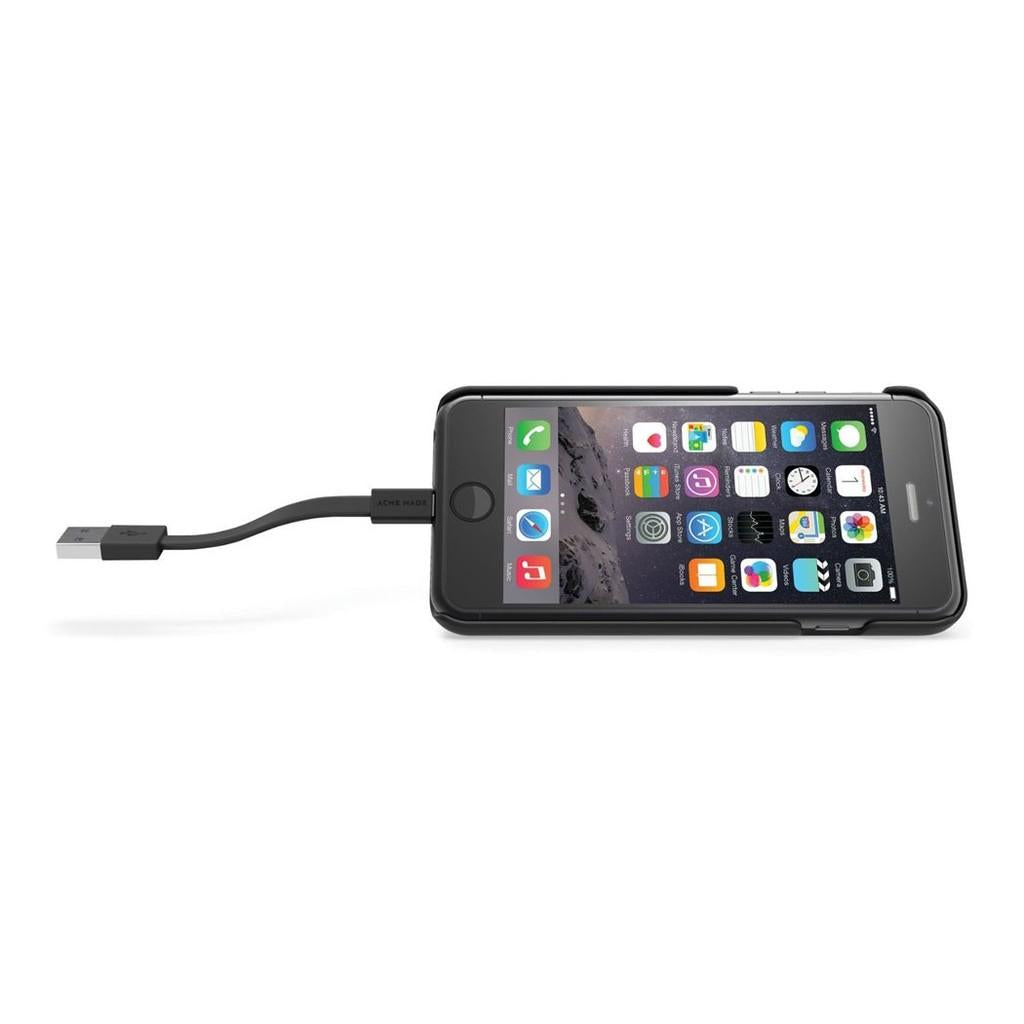 Estojo com cabo de carga e sincronismo lightning - USB para iPhone 6