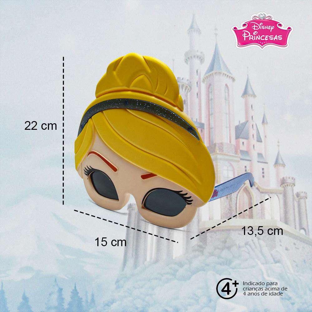 Óculos De Sol 3d Princesas Uv400 Proteção E Estilo Toyng