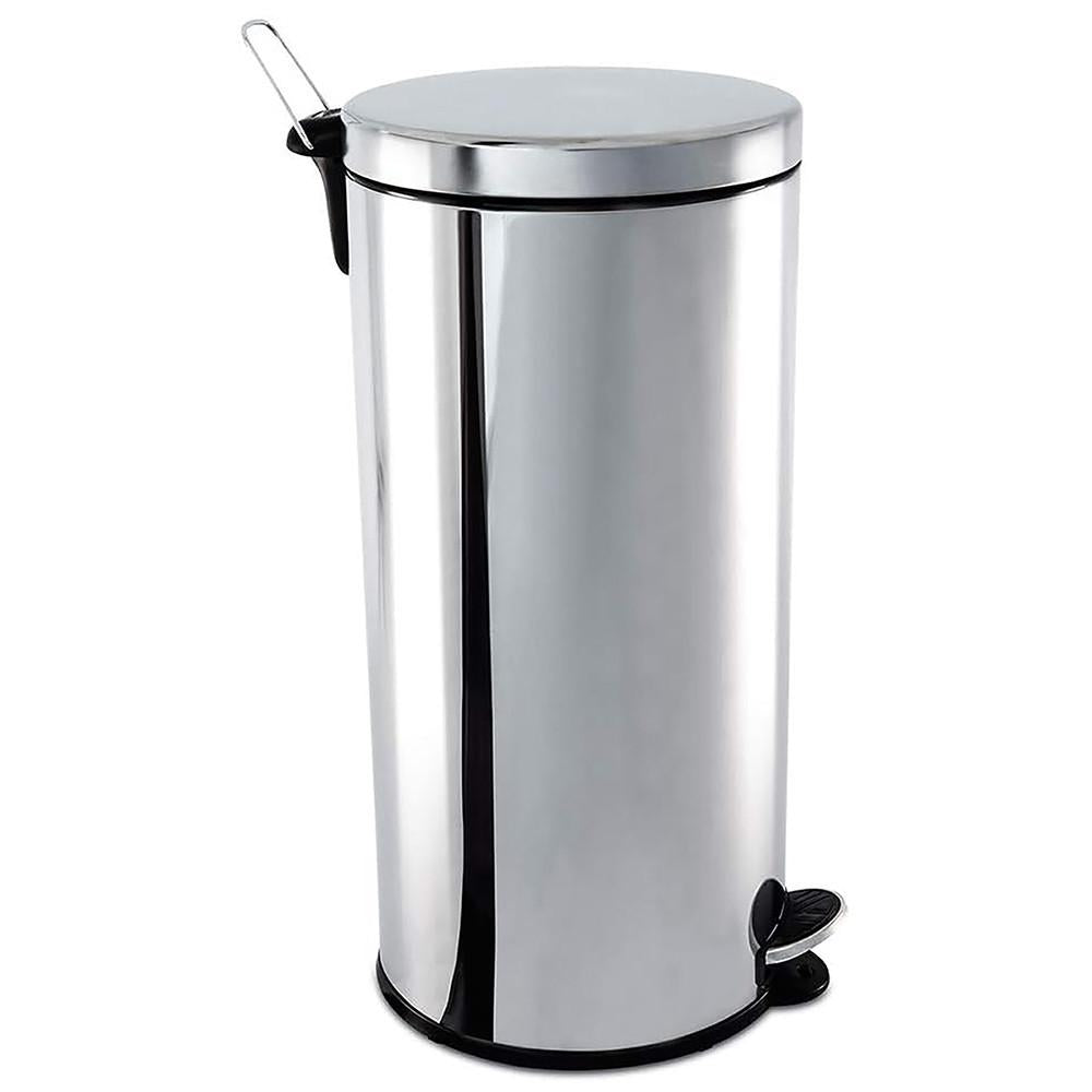 Lixeira Brinox Inox com Pedal e Balde 30L