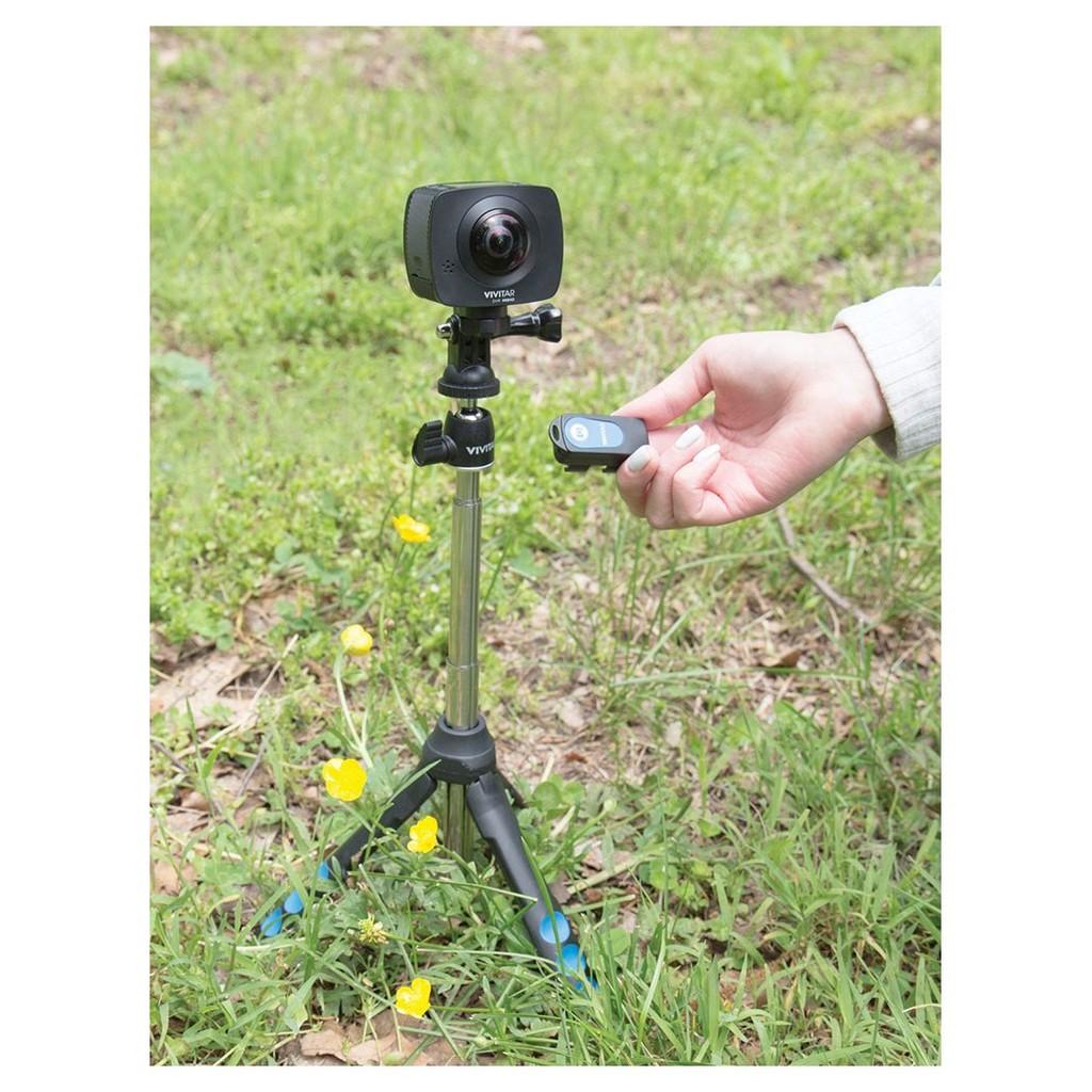 Kit 7 em 1: Tripé/Bastão+Controle+Carregador+ Adaptadores Celular/Gopro/Extensor+Bolsa