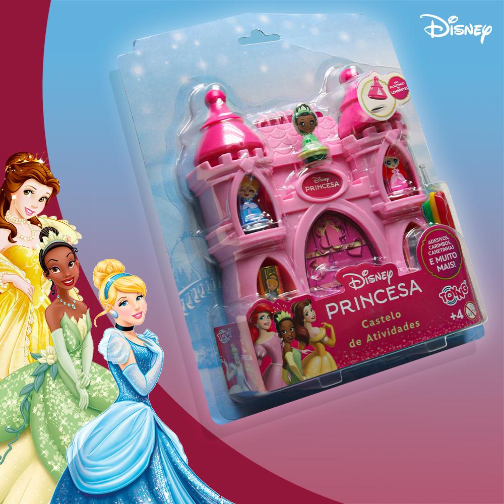 Kit Atividade Castelo Das Princesas Disney Diversão Encantada