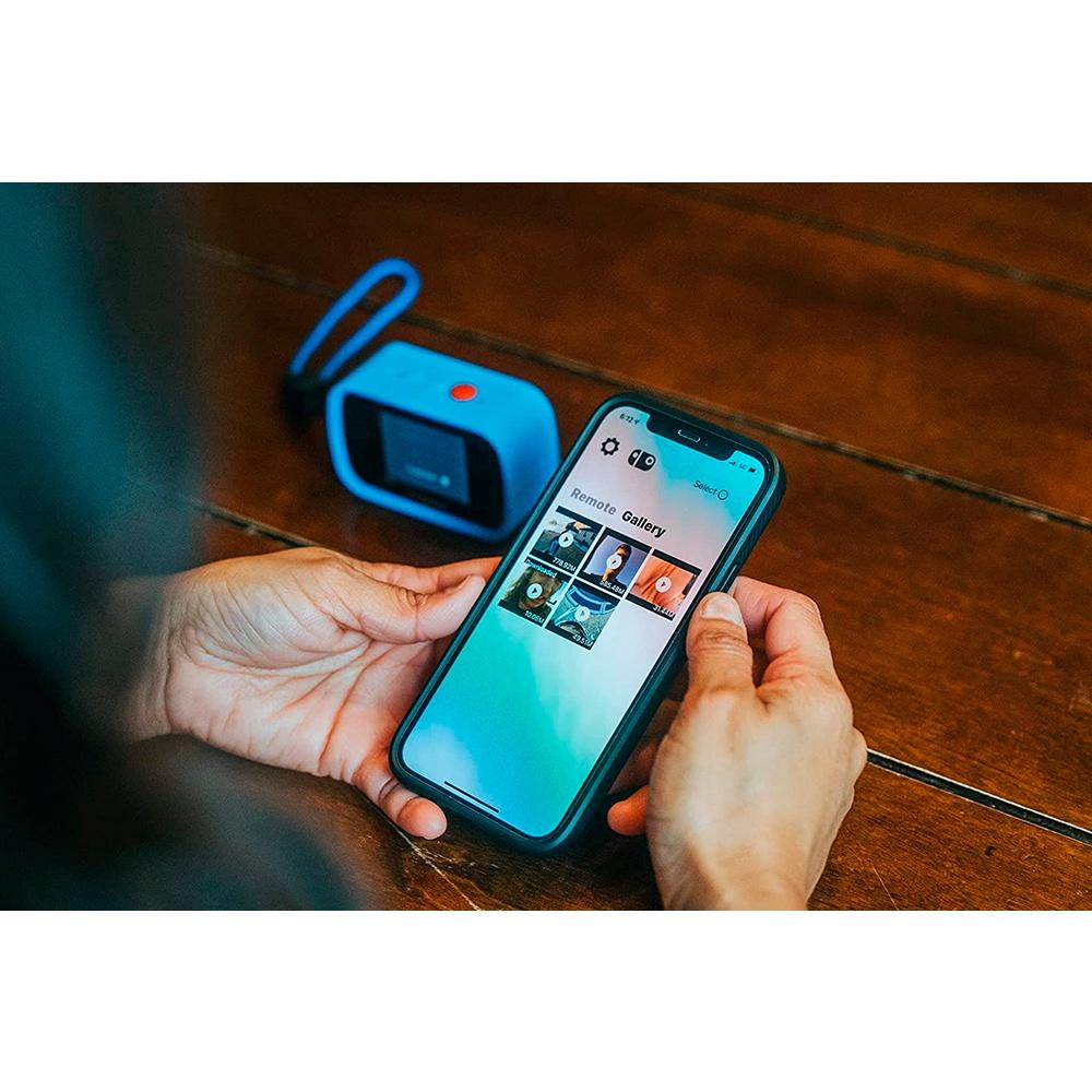 Câmera de ação Wi-Fi de tela dupla Polaroid 4K esportiva à prova d´água