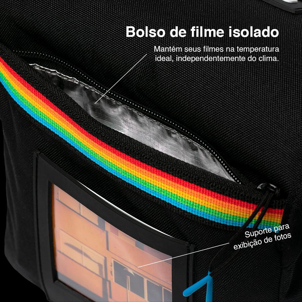 Bolsa Para Câmeras Polaroid Modelos i-Type E 600 Proteção Com Estilo