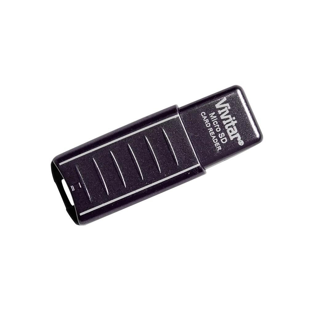 Leitor e gravador de cartão micro SD via USB
