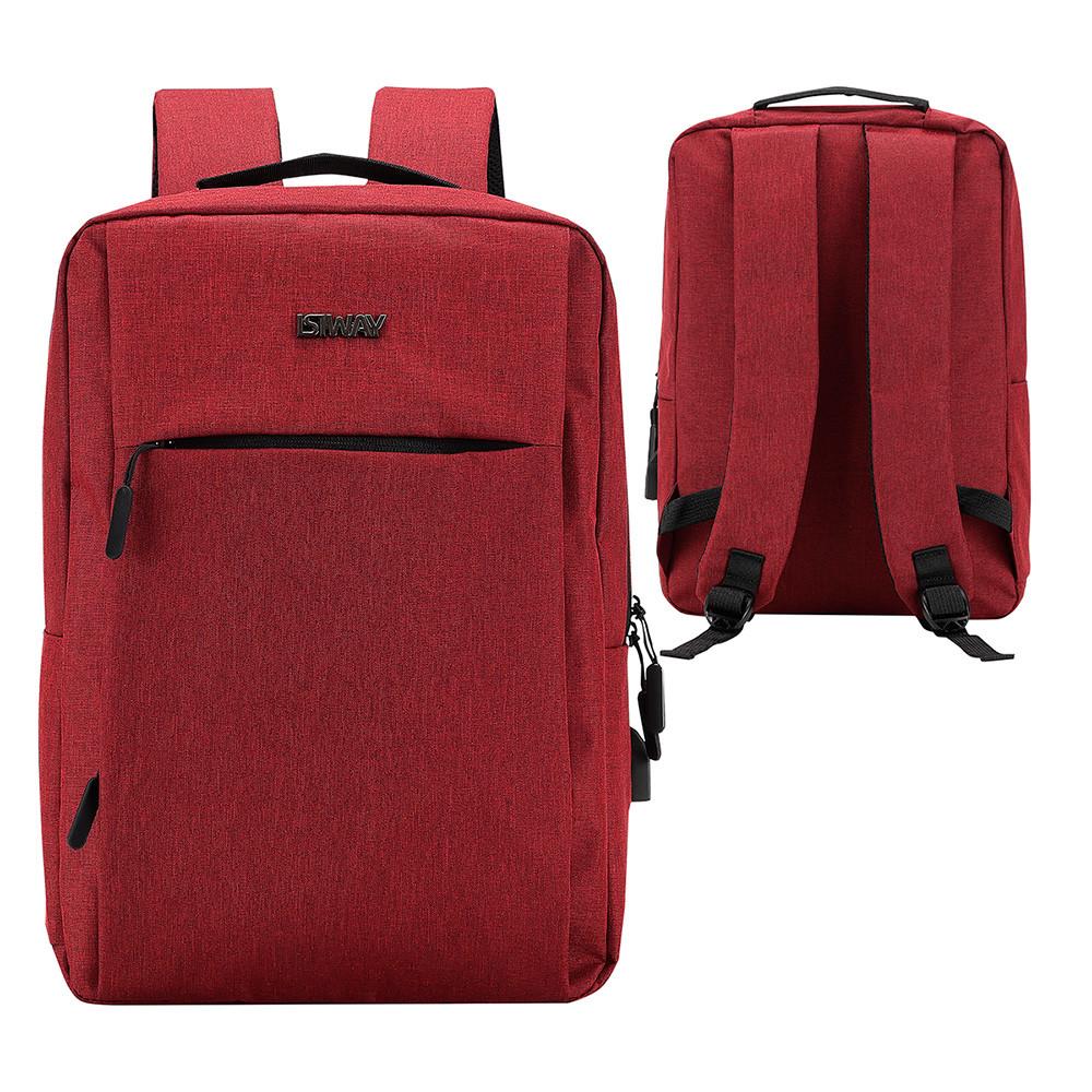 Mochila Office Isiway Para Notebook Com Amplo Espaço Interno Isibrás
