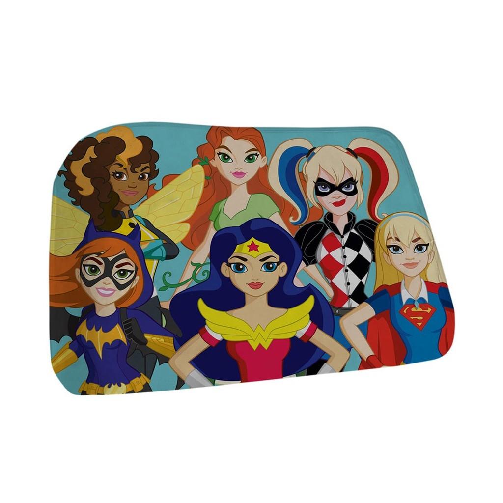 Tapete Heroes Girls Poliéster 40 x 60 Cm