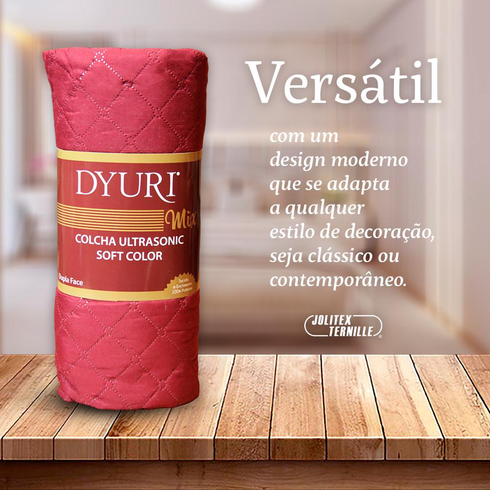 Colcha Queen Dyuri Com Toque De Sofisticação E Conforto E Porta Travesseiro
