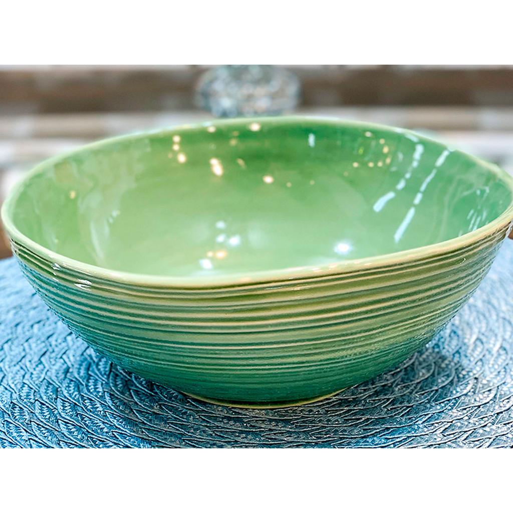 Bowl cerâmica Ocean verde 23x9cm