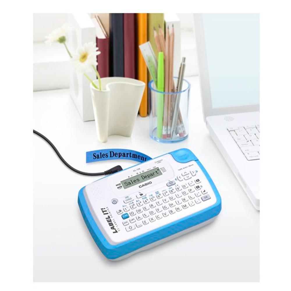 Etiquetadora Casio LCD de 1 linha e 12 dígitos KL-130