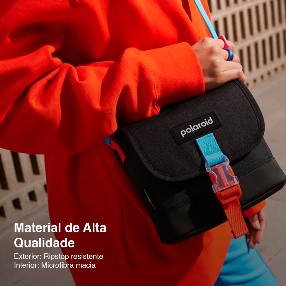 Bolsa Para Câmeras Polaroid Modelos i-Type E 600 Proteção Com Estilo
