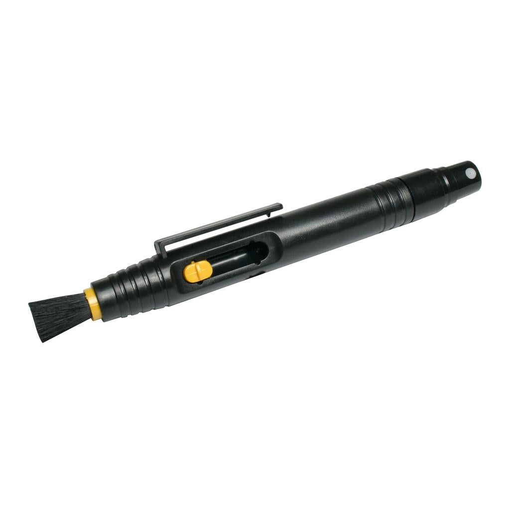 Kit de limpeza com flanela e pincel retrátil