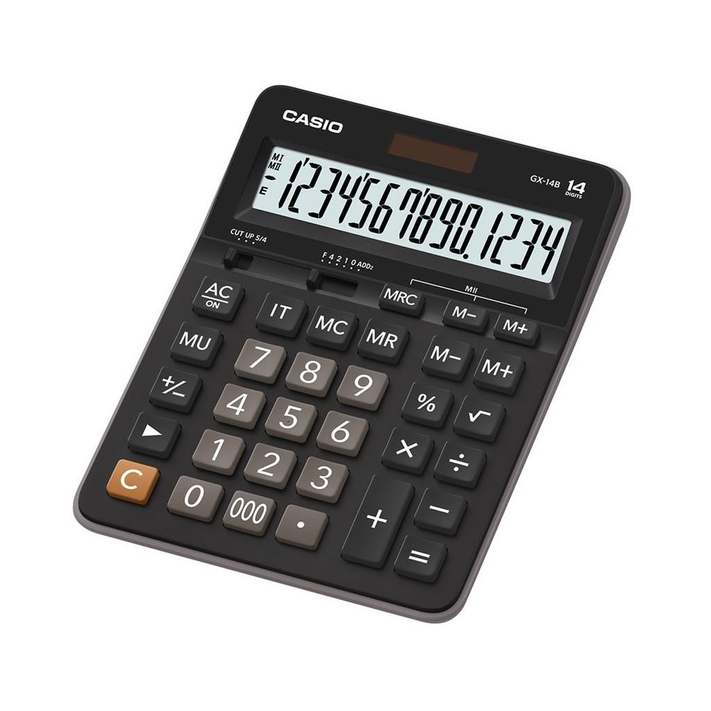 Calculadora Casio de mesa com visor grande 14 dígitos GX-14B