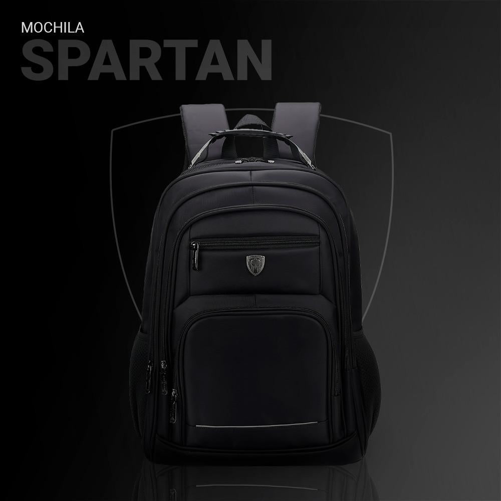 Mochila Spartan Com Cabo De Aço E Compartimento Para Notebook Isibrás