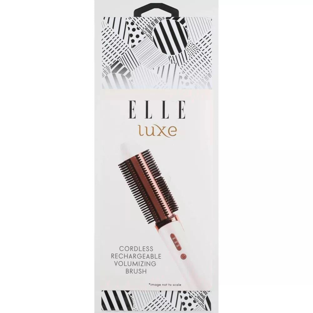 Escova Secadora e Volume de cabelo recarregável sem fio Elle Luxe 300W
