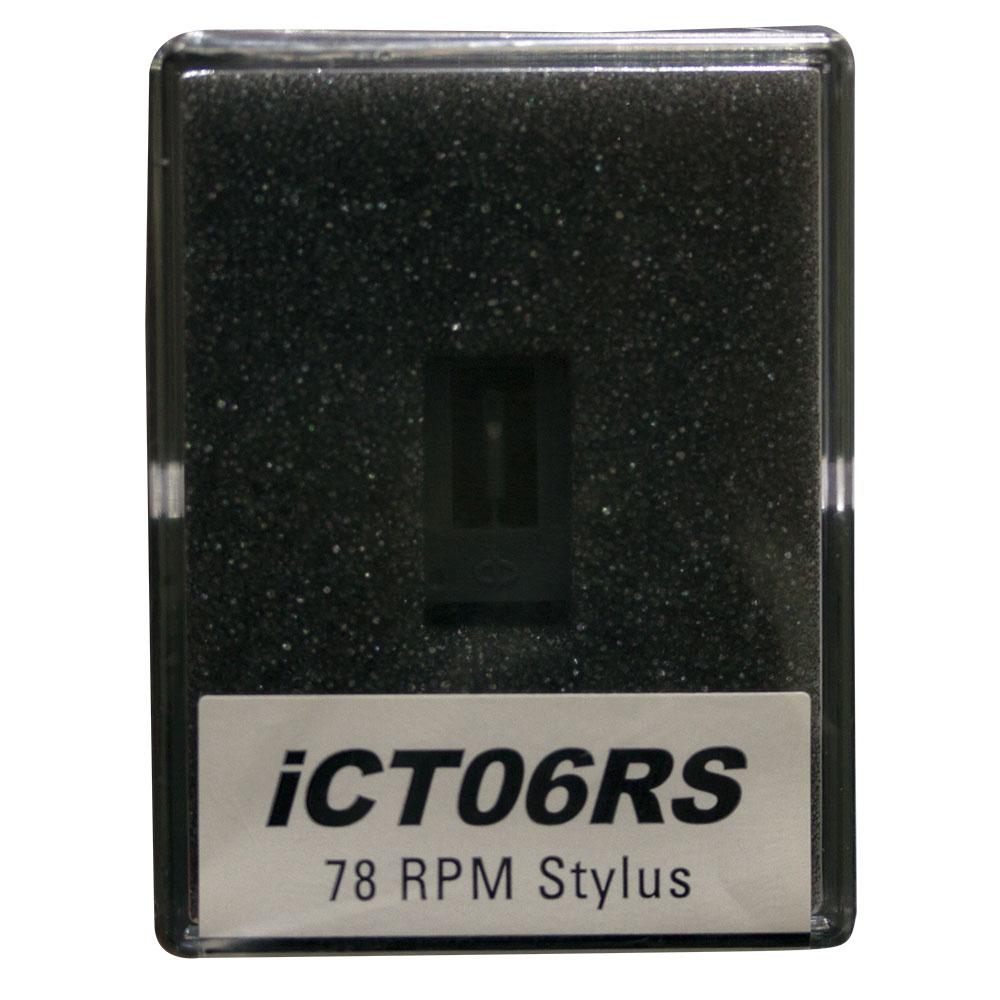 Agulha ICT06RS para discos 78 RPM para toca-discos marca ION
