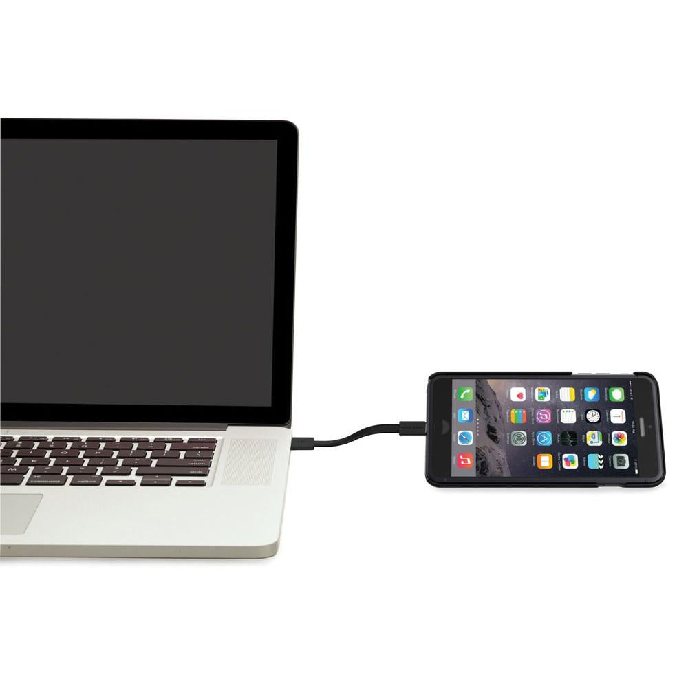 Estojo com cabo de carga e sincronismo lightning - USB para iPhone 6 Plus