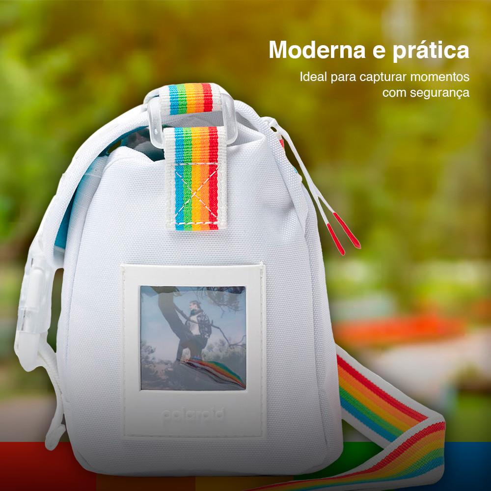 Bolsa Para Câmeras Polaroid Modelo Go Com Exibição Lateral E Estilo