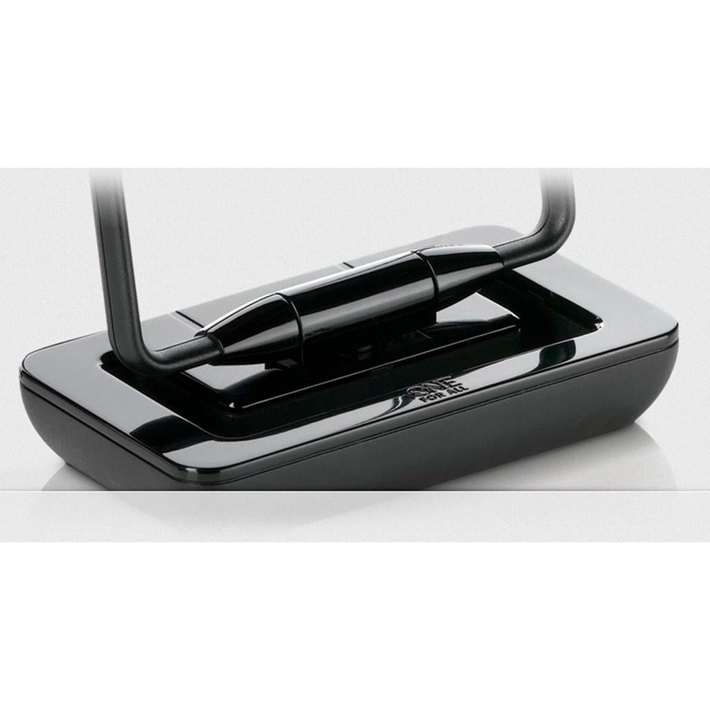 Antena Interna para TV Aberta de Sinal Digital HD, Telescópica, UHF / VHF e Rádio FM
