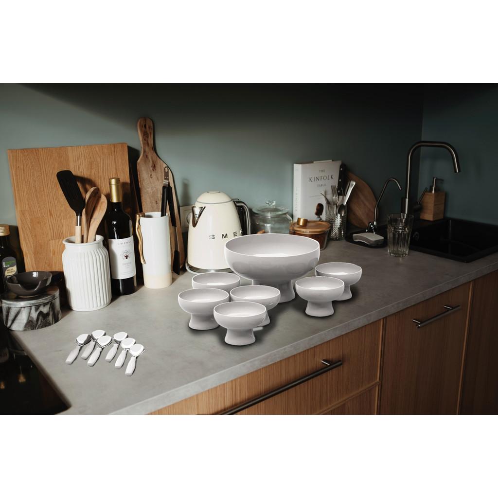 Conjunto de 13 peças para Bolo cor Branca