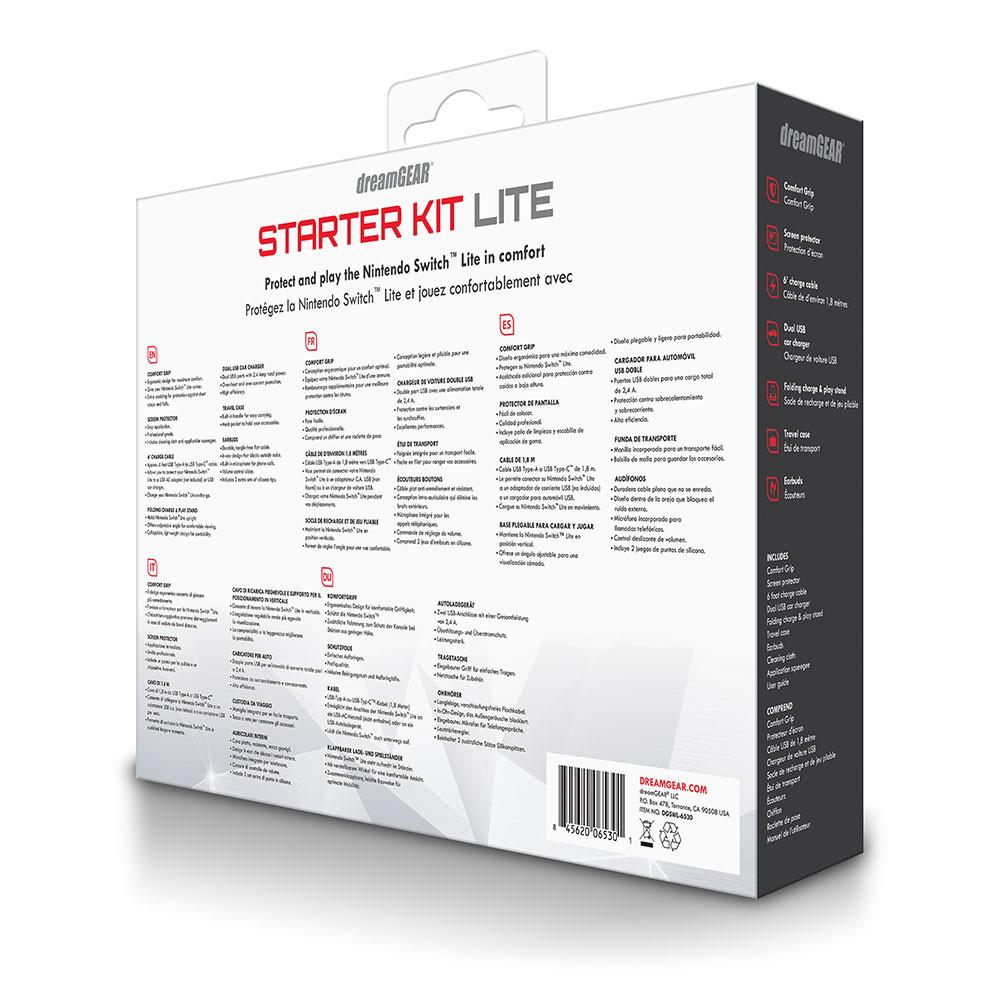 Starter Kit Dreamgear para Nintendo Switch Lite DGSWL-6530