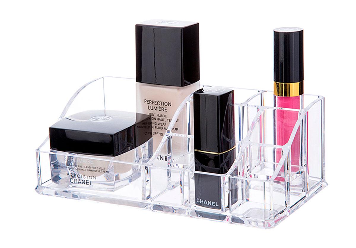 Porta Maquiagem em acrílico - 17,5 x 9,5 x 6,1cm