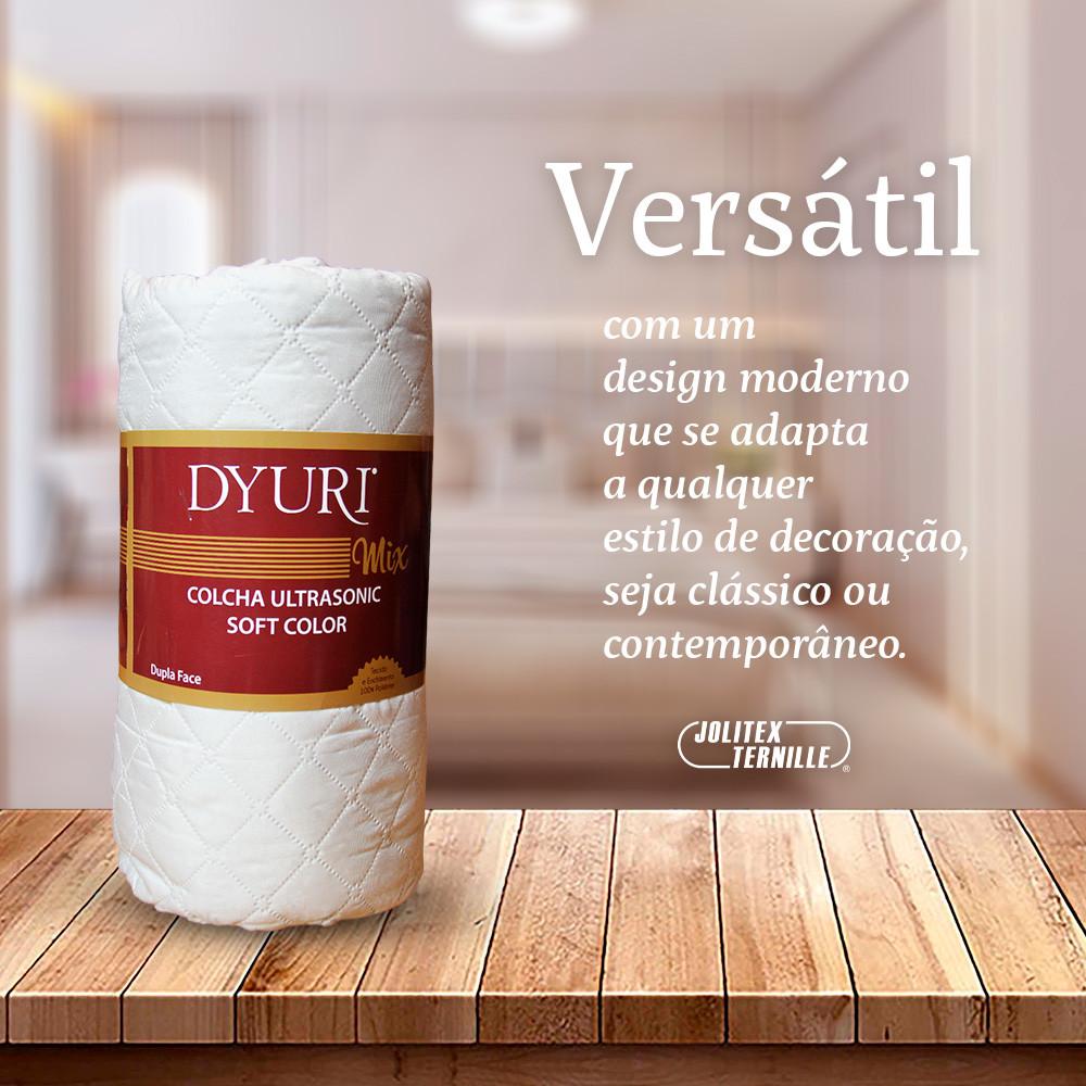 Colcha Queen Dyuri Com Toque De Sofisticação E Conforto E Porta Travesseiro
