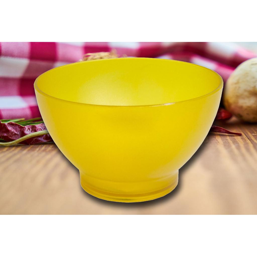 Cumbuca Cozy 13,7 x 13,7 x 8,2 cm 500 ml Amarela Coza